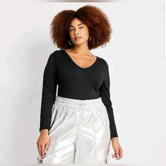 Women's Mid-Rise Slim Straight Fit Jogger Pants - A New Day Silver XL - Picture 3 of 6